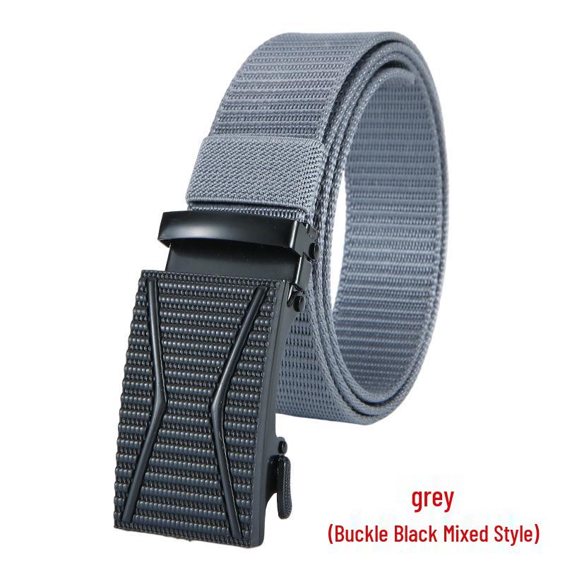 Men's Eco-friendly Nylon Tactical Belt with Automatic Buckle