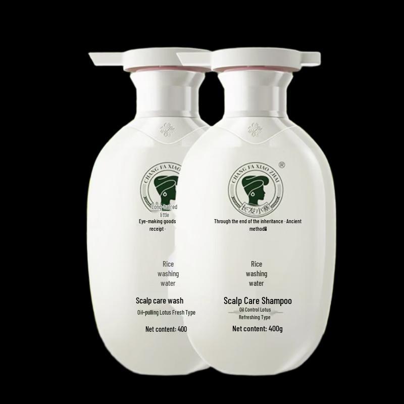 

Long Hair Xiaozhai Rice Water Scalp Care Shampoo