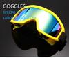 Cycling Outdoors Sport Glasses Skiing Goggles Windproof Winter Anti-Fog Ski Mask Tactical Off Road Goggle Sunglasses