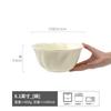 Solid Color Cream Ceramic Plate, High-End Dessert Plate, Retro Household Pasta Plate, Fruit Plate, Tableware Plate, Vegetable Plate