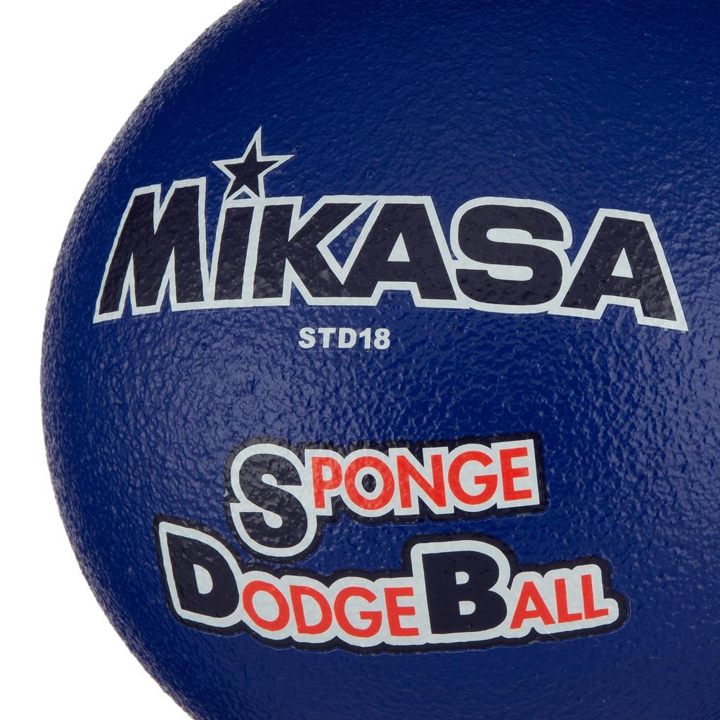 MIKASA Sponge Dodgeball, 57cm (for Preschoolers To Elementary School Students), 135g, Blue, STD-18 BL