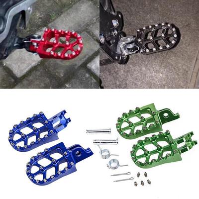 CNC Aluminum Alloy Extended Footrest for CR/CRF/125/230/250/450R/500 Off-Road Motorcycles
