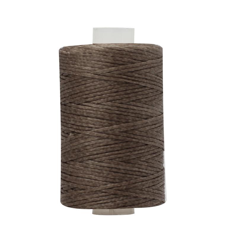 Smooth and Efficient Stitching Easy to Handle Adds a Visually Appealing Element 100M Leather Color Sewing Waxed Thread
