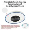 Mopping Robot Sweep Cleaner 4000mAh 230 mL Water Tank 300 Minutes Dry and Wet Washing Cloth Scrubber Machine For Floor No Vacuum