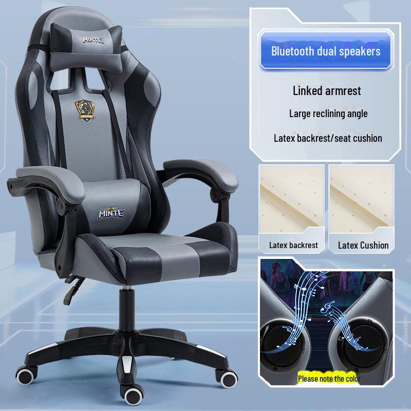 "Adjustable Cross-Border Racing Style Gaming Chair for Comfortable Long-Term Use"
