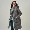 Iveni Women's Hooded Mid-length Down Jacket WEOA226