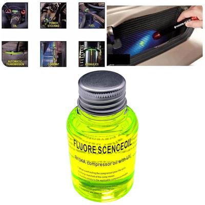 Universal Fluorescent Oil Leak Test UV Dye Agent Automotive Air Conditioning Leak For Car A/C Pipeline Re Q2A3