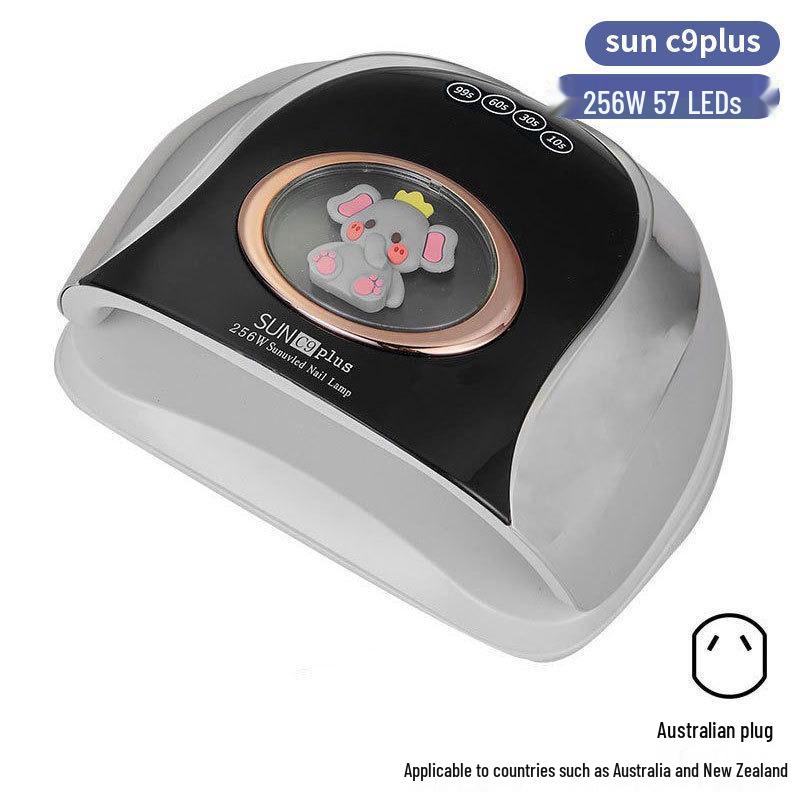Dazzling 256W LED Nail Curing Lamp, Quick Dry Gel Lamp for Salon Use