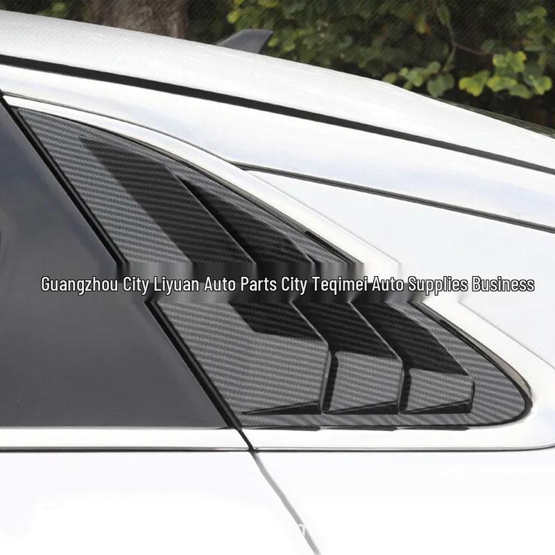 Kia K5 2020-2021 Rear Triangle Window Louver Sun Shade Sticker