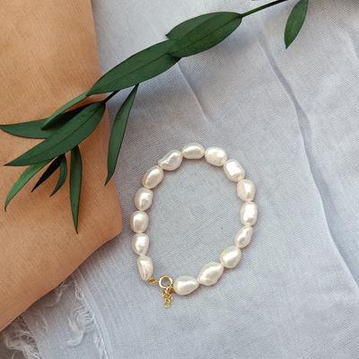 Originality Natural Baroque Freshwater Pearl 14K Gold Filled Ladies Bracelet  For Women Birthday Gift Hot Sell