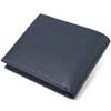 Capacious Men's Bifold Wallet Made of Genuine Leather Flotar CANPELLINI Purse 21581 Blue