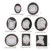 X6HE Bear Epoxy Resin Molds Shaker Dinosaur Photo Frame Keychain Pendant Silicone Jewelry Making Decorations DIY