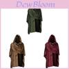 Medieval Cloak Cosplay Costume With Polyester Fabric For Halloween And Renaissance Themed Events