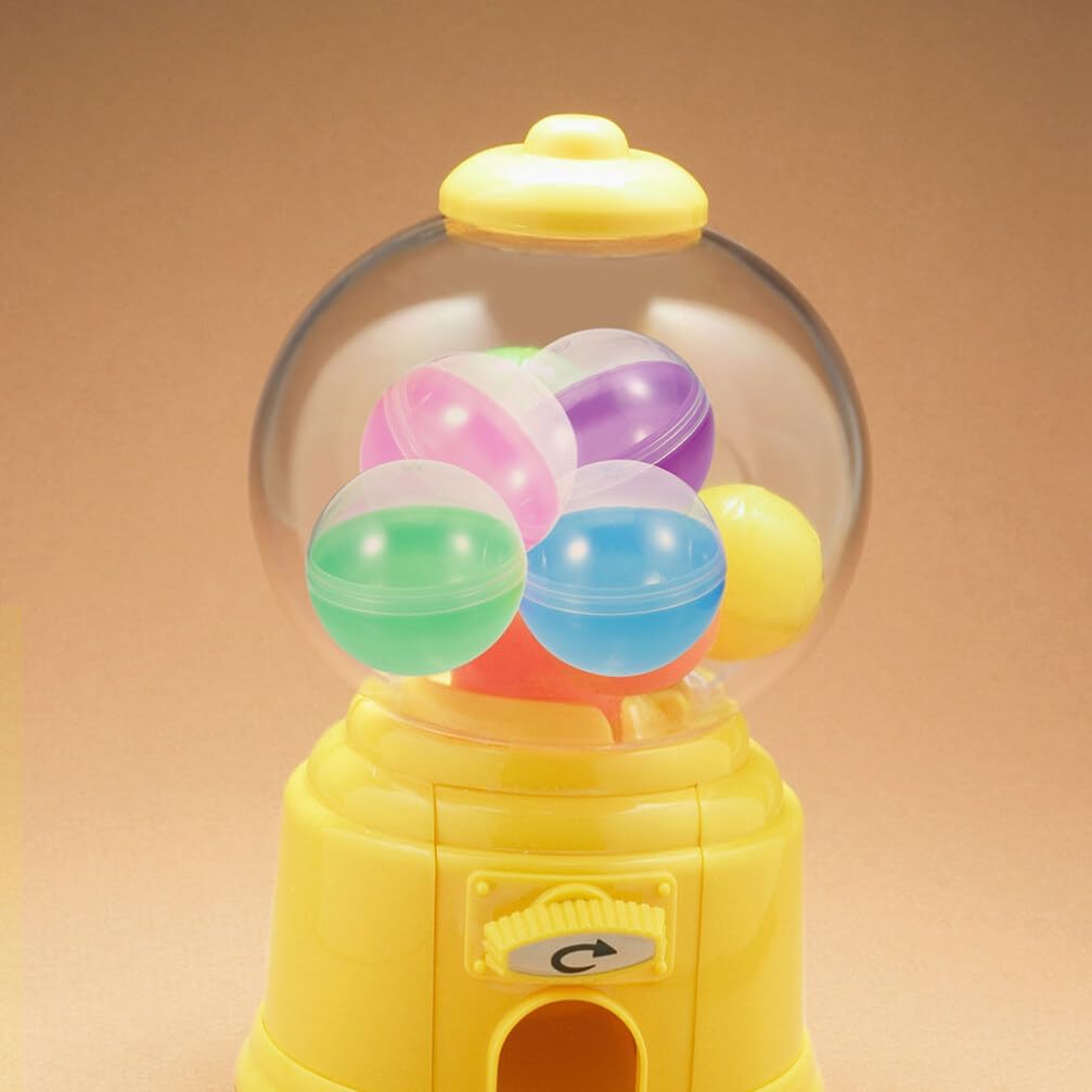 60pcs Toys Gumballs Vending Machine Capsules Fillable Capsules Gumballs Machine Capsules Party Favor Fillable Empty Balls Empty Ball for Party