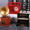 Retro Nostalgic Resin Crafts Home Decoration Mini Ornaments Photography Props Cameras, Pianos and Phonographs.
