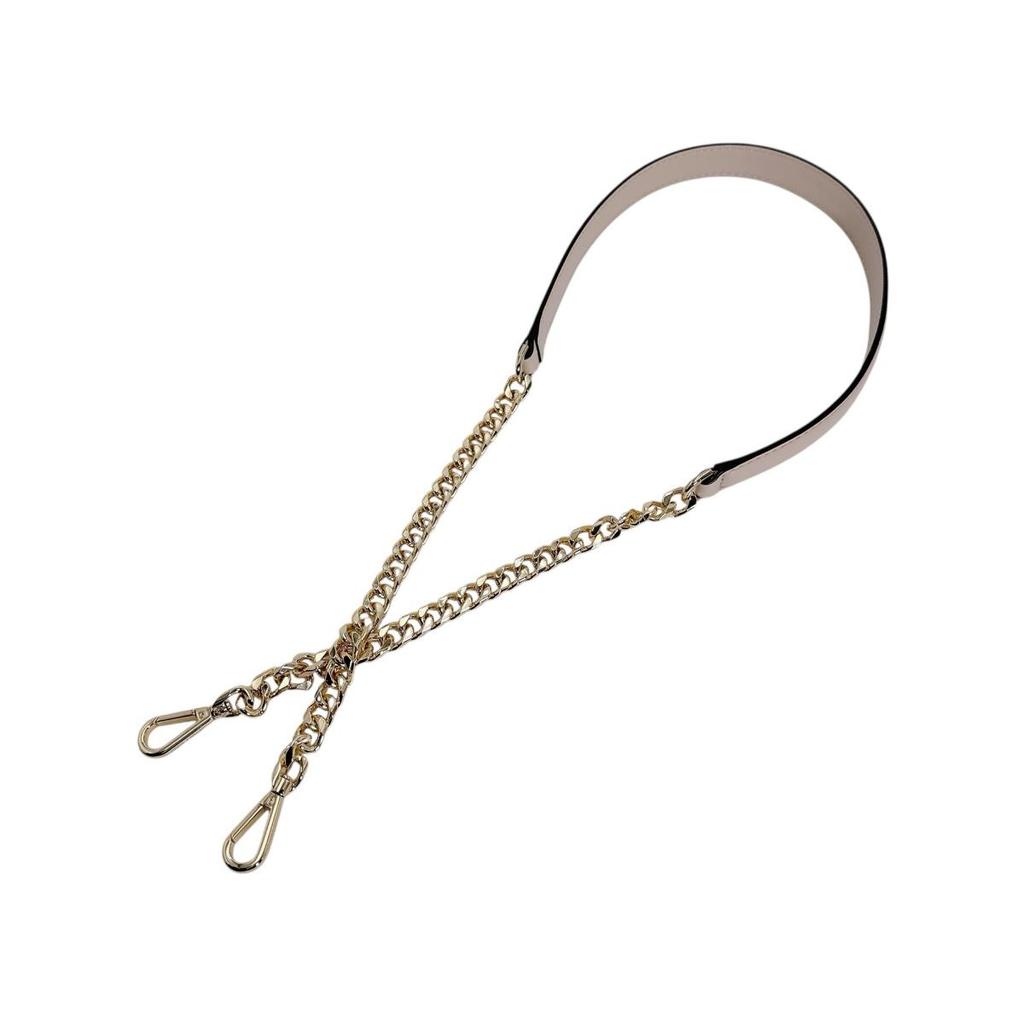 Michael Kors Shoulder Bag Handbag Leather Pink Beige Women 30F1GUSS6L Used