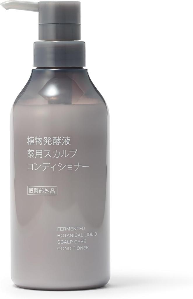 MUJI Liquid Medicated Scalp Conditioner 400g 84465741 Plant-Fermented -
