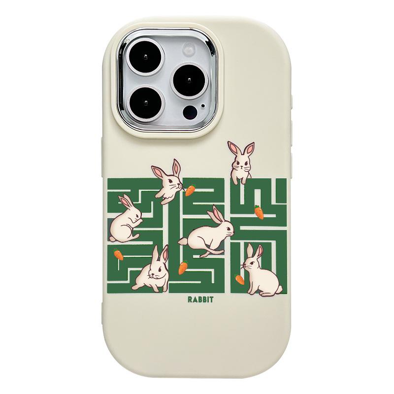 

Чехол с мультяшным принтом и защитой от отпечатков пальцев для iPhone 13PM, 14 Plus, 15 и 16 11 Pro Max