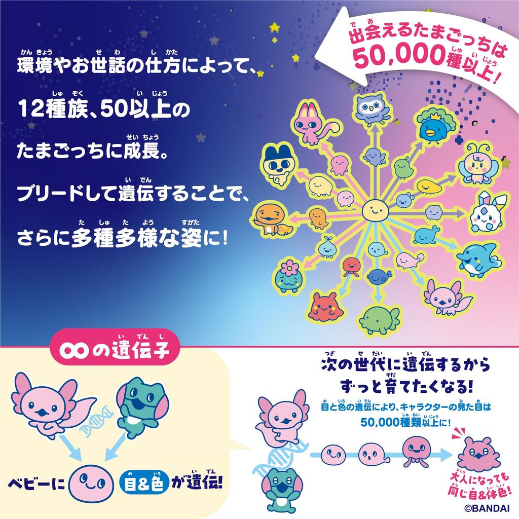 Tamagotchi Paradise Purple Sky Takeshita Paradise Shinako Special Set 6 and [BANDAI] - & (Ages Up)