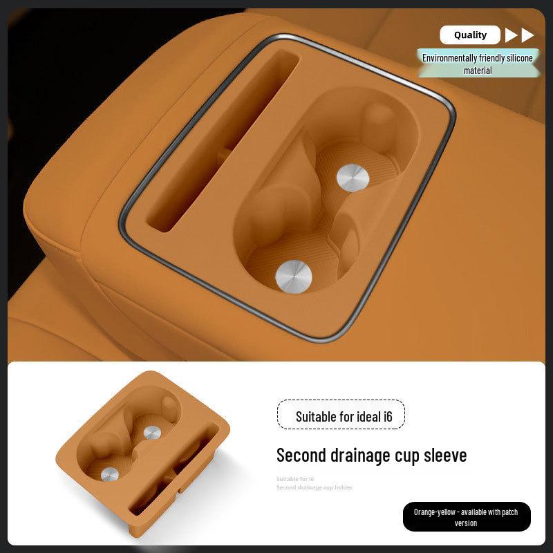 Silicone Cup Holders & Sleeves for Li Auto i6 Interior