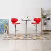 VidaXL Set of 2 Bar Stools, Pub Chair, Bistro Seat, Furniture for Dining Room Kitchen Living Room Home Interior, 323645