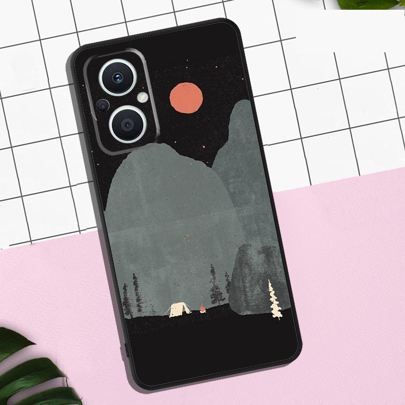

Camping Mountain Case For OPPO Reno 7 8 10 11 12 13 Pro 13F 12F 11F 8T OPPO Find X8 Pro X6 X3 X5 Lite Cover OPPO Find X3 Pro