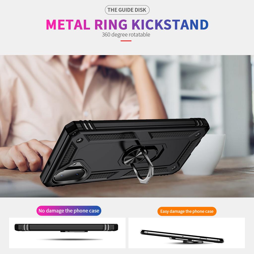 For Samsung Galaxy A07 4G Case PC+TPU Phone Cover with Kickstand