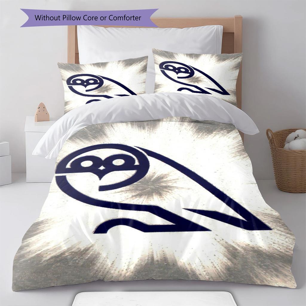 Sheffield Wednesday Football Club Pattern Bedding,Quilt Set Quilt Cover Pillowcase Home Birthday Gift (1 * duvet cover + 2 * pillowcase, without core)