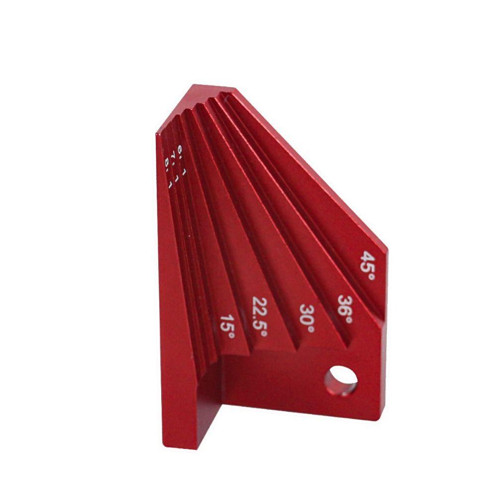 Angle Auxiliary Measuring Bevel Block Gauge Precision Woodworking Protractor  Woodworking Tools
