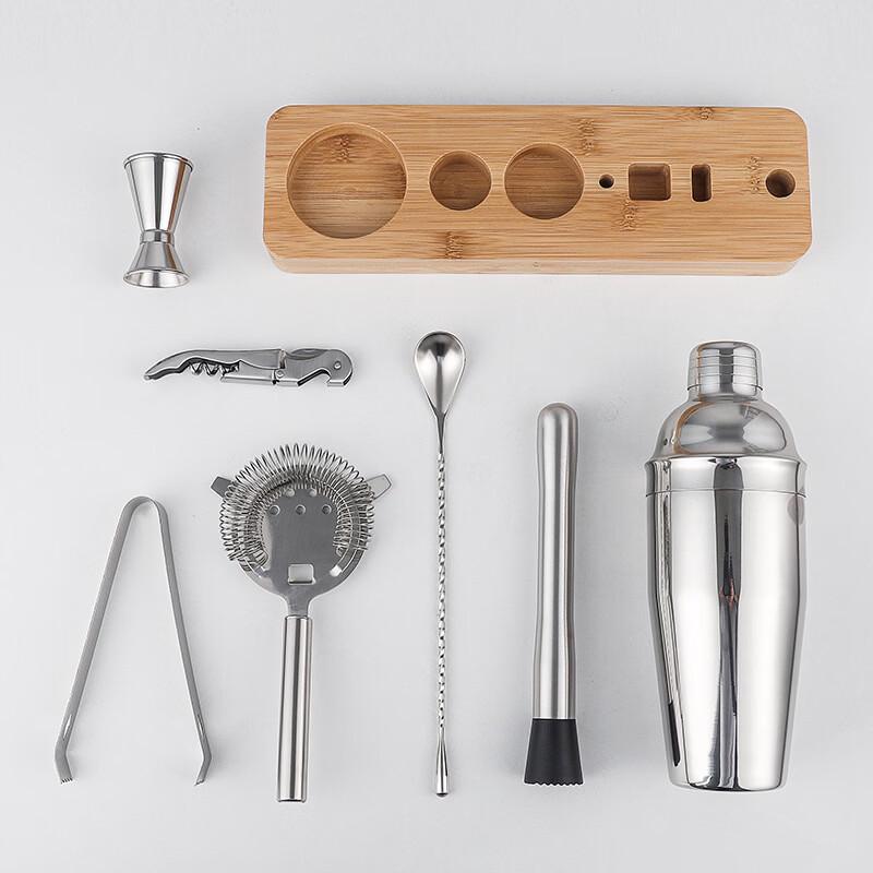 

Wooden Bartending Shaker Set