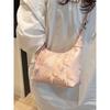 Niche Bag Women's New Summer Embroidery Small Bag Versatile Messenger Dumpling Bag