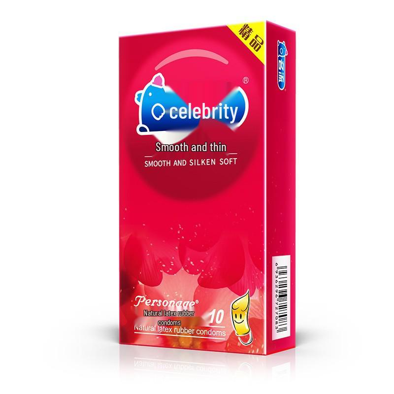 Preservativi Celebrity Ultra-Sottili all'Acido Ialuronico - Sensazione Pelle Nuda, 3pz & 10pz, Pianificazione Familiare Adulti.