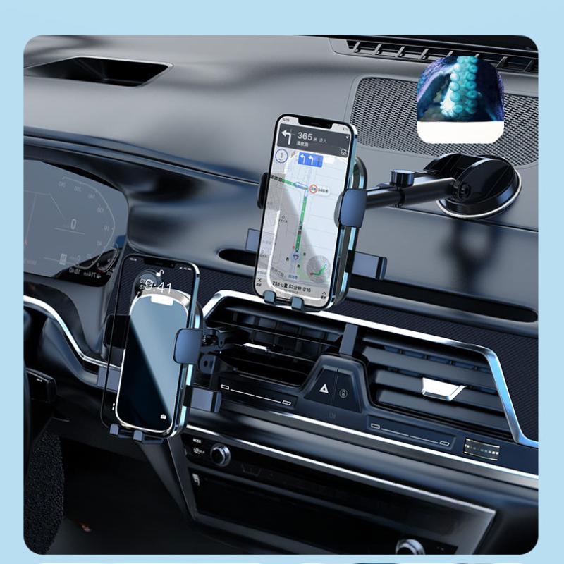 Car Suction Cup Mobile Phone Stand Multi-purpose Car Air Outlet Gravity Navigation Mobile Phone Stand