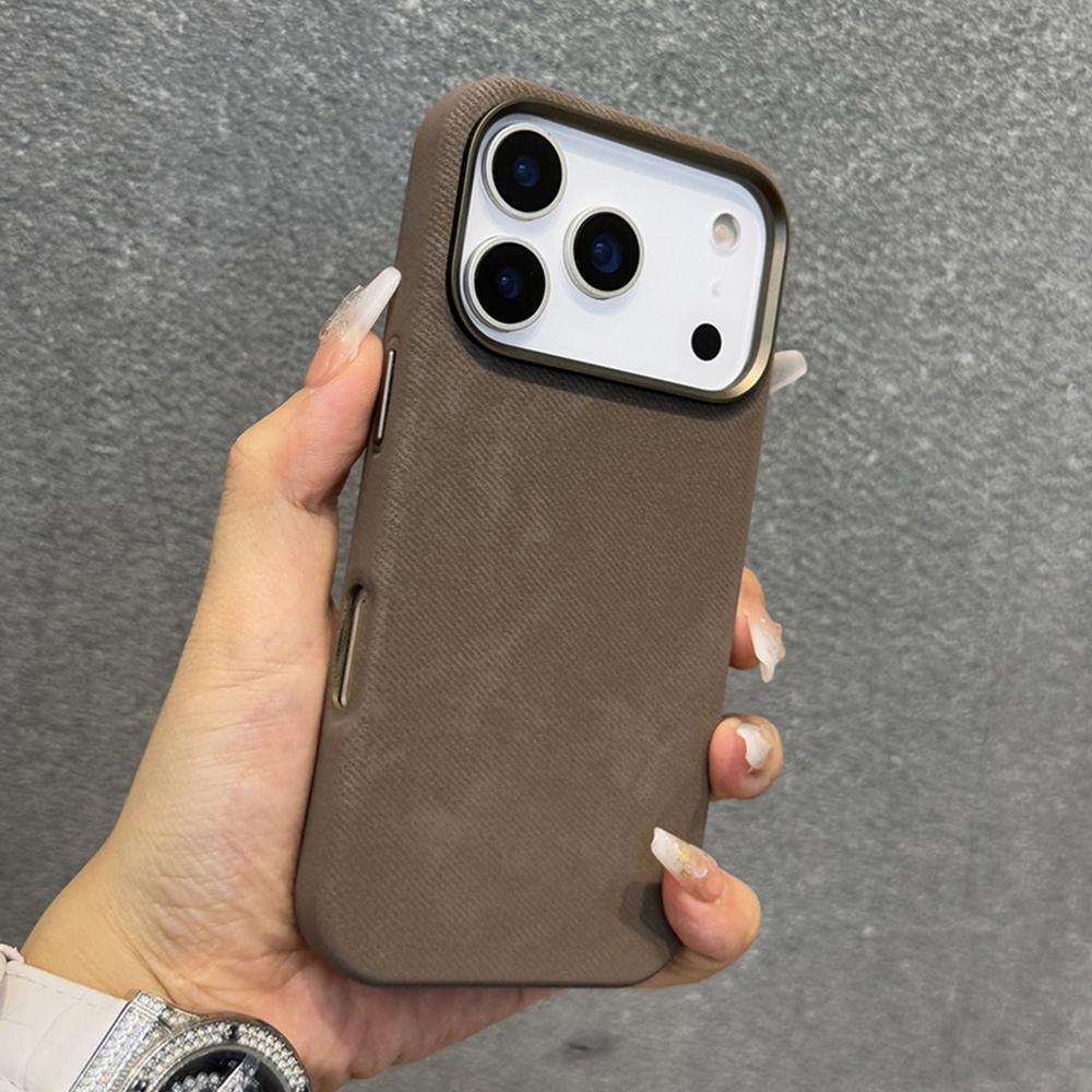 Fiber Leather For For Iphone 17 Pro Max Case Magnetic Phone Case For For Iphone 17Pro Max 17Pro 17 17Air  Shockproof Cover