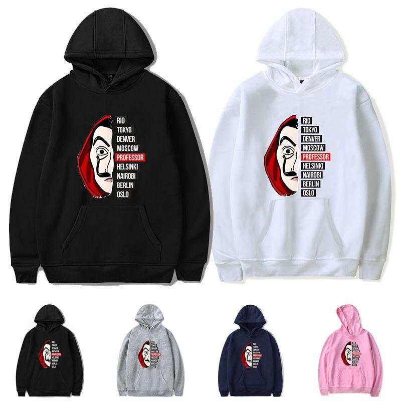 Dali House The Of Paper Hoodie Pullover Tops Jacket