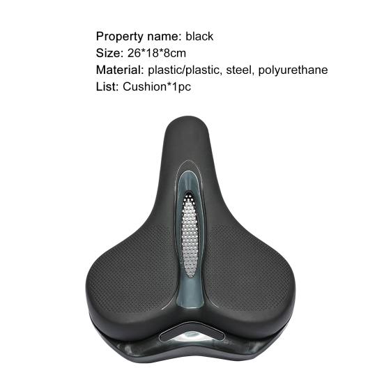 Șa Bicicletă Burete Rezistent la Uzură Stabilitate Ridicată Gol Respirabil Anti-alunecare Șa Bicicletă pentru Ciclism