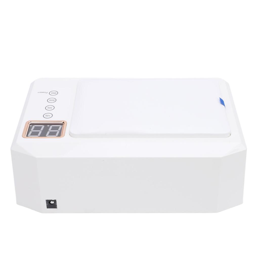 288W Nail Lamp with Hand Pillow 4 Timer UV Gel Nail Light Professional Nail Dryer with Arm Rest for