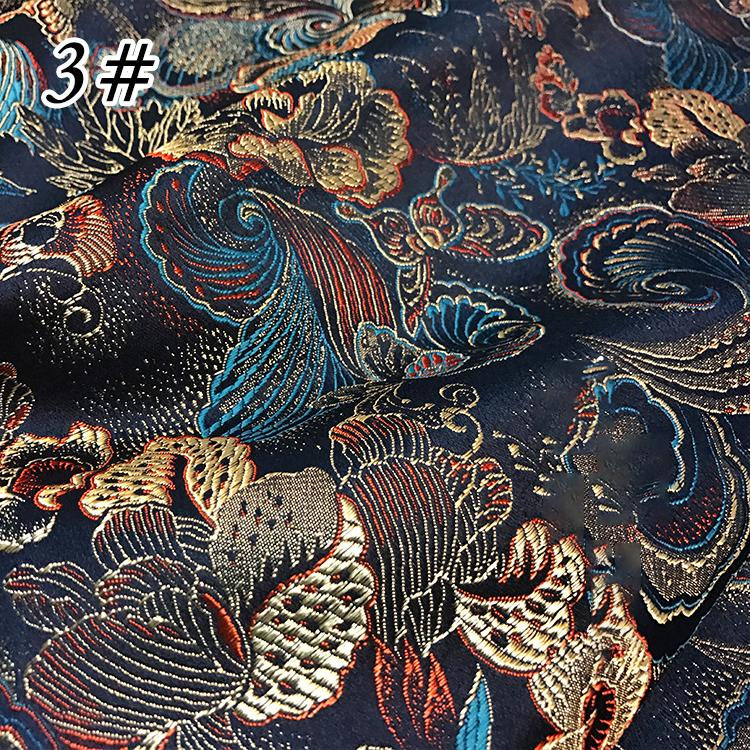Бабочка любовь цветок парча ручная работа DIY толстая парча жаккард ткань для ципао ручная работа DIY ткань 75см*50см 50cm x 75cm