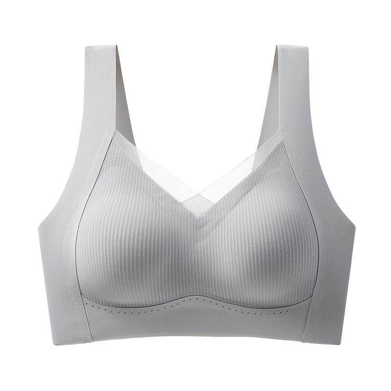Underwear women gather and lift without steel ring, small chest shows big upper support, secondary breasts are collected, anti-sagging adjustment type