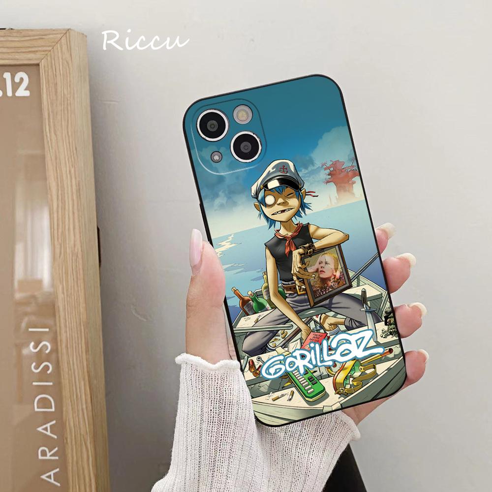 Gorillaz The Now Now Animal Phone Case For IPhone 17 air 17pro 16pro 15pro 14promax 12 Pro 15Plus 13promax Covers Silicone cases