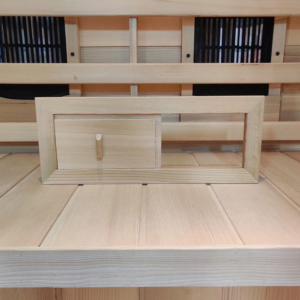 Sauna Air Vent Room Supplies Ventilated Grille Bath Accessories Smooth Wood Handily Install Steam Outlet