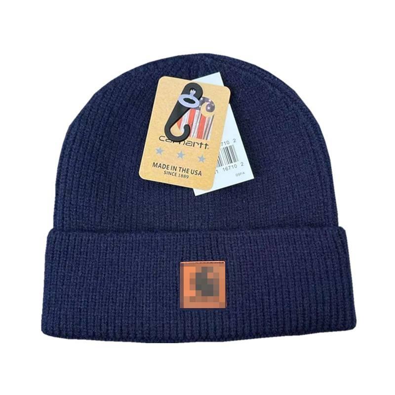 Cozy Knit Beanie Cap For Men And Women Thick Warm Winter Hat In Multiple Colors