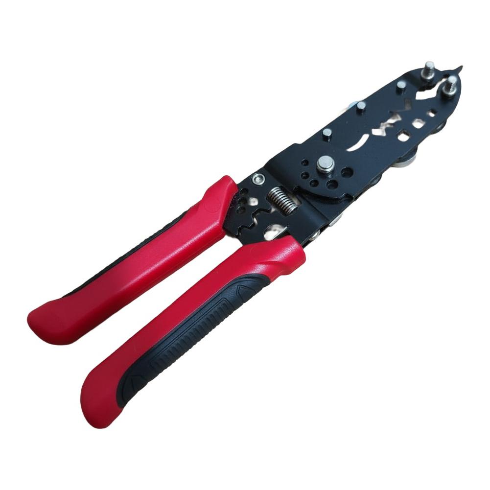Wire Stripper Crimping Pliers with Cable Cutter and Puller Designed for Electricians and DIY Electrical Repair Projects