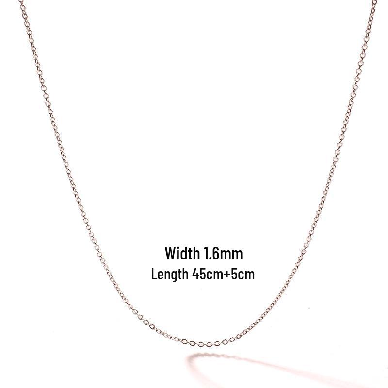 

Модное женское ожерелье из нержавеющей стали, универсальное и не выцветающее, идеально подходит для изготовления украшений своими руками.