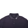 Emporio Armani Ss24 Eagle Logo Embroidered Short Sleeve Polo Shirt Men Polo Shirts Deep-Purple 3D1FM4-1JCYZ-08B8