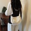 Solid Color Large Capacity Tote Bag Women's Shoulder Bag Commuter Lightweight Crossbody Bag