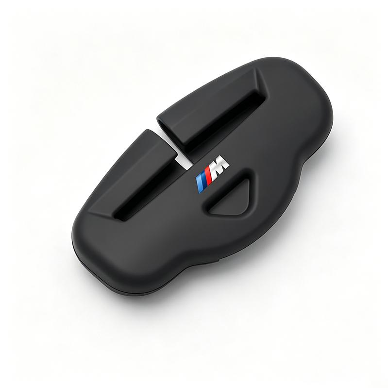 2pcs Silicone Car Seat Belt Buckle Protective Cover Decorative Accessories For BMW X1 X2 X3 X5 X4 X6 X7 iX3 F20 F10 F07 E70 E46 E1