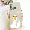 For Tecno Spark Power 2 LC8 Cute Cat Flower Cartoon Phone Case For Tecno Spark Power2 Shockproof Soft Silicone Bumpers
