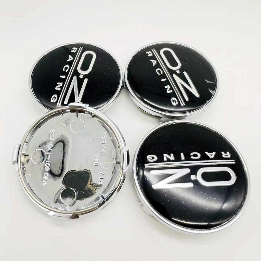 4pcs 3D 61mm OZ For Car emblem Wheel hub Center Cap 56mm OZ Badge covers NDEDS sticker Decals Styling accessories