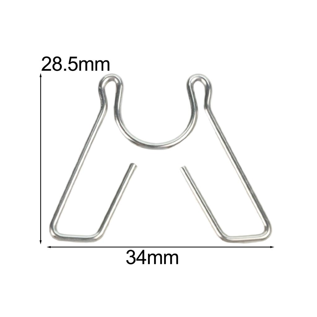 34*28.5 Mm 1.3*1.1inch Metal Bracket Easy To Carry Soldering Stand Compact Holder Efficient Support Portable Design